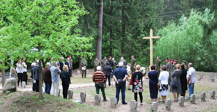 Onuškio seniūnijoje sutvarkytos vokiečių karių kapinės