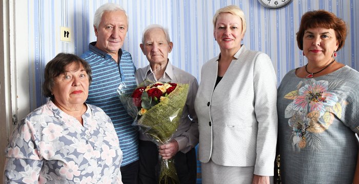 Šimtametis trakietis žvaliai sutiko savo jubiliejų