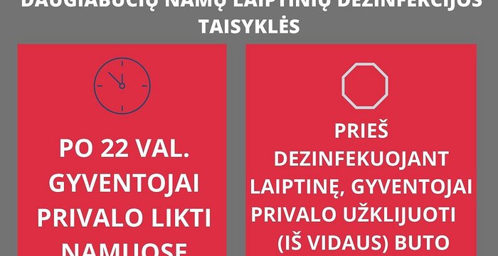 „Trakų paslaugos“ dezinfekuos daugiabučius rajono seniūnijose 