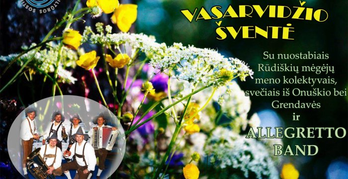 Birželio 23 d. – Vasarvidžio šventė Rūdiškėse!