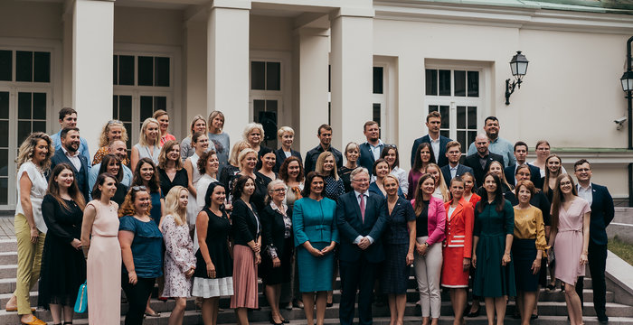 Programos Active Citizens  ženkliukai trakiečiams