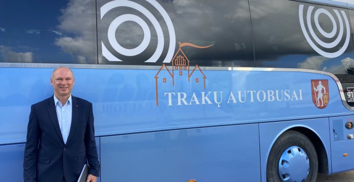 Darbą pradeda naujas UAB „Trakų autobusai“ vadovas
