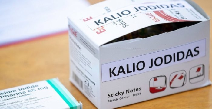 Kalio jodido tabletės bus dalijamos visiems Trakų rajono gyventojams