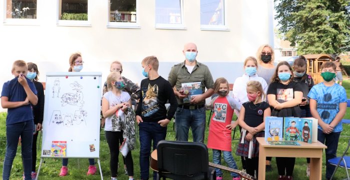Kelionė fantazijos keliais su rašytoju Virgiu Šidlausku