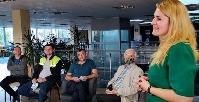 Susitikimas su visuomenininkais iš Lenkijos