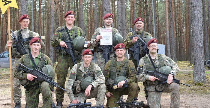 Pirma pergalė kelyje link geriausio pėstininkų skyriaus titulo