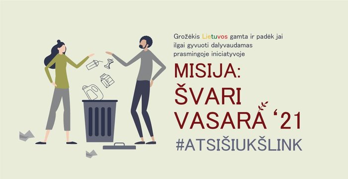 Lietuvoje vėl startuoja „Misija: švari vasara!“