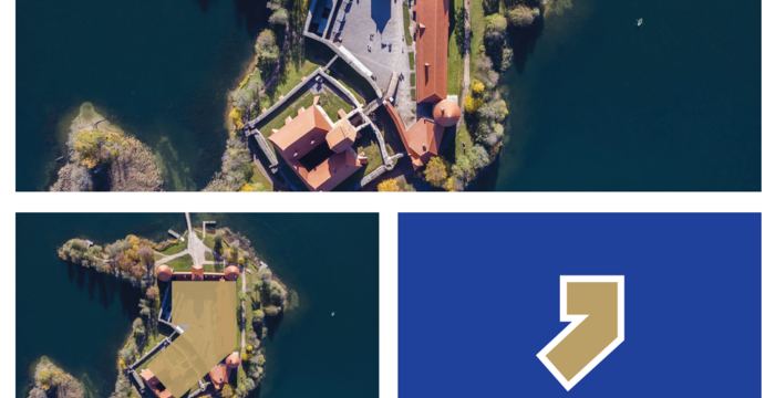 Trakai pristato naują savo logotipą: kablelis istorijoje