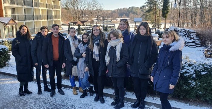 Lentvario gimnazijų mokiniai praturtino akiratį bendrame Lietuvos–Lenkijos projekte