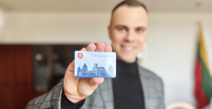 Startuoja „Trakiečio kortelė“ !