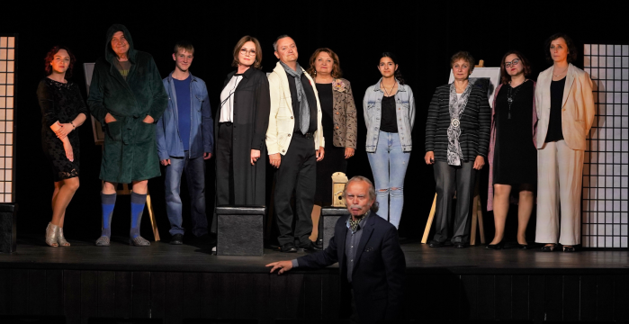Lentvario kultūros rūmų scenoje suskambo spektaklis „Muzika“