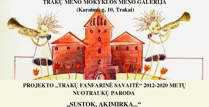 Gegužės 3 d. Trakų meno mokykla kviečia į fotoparodos atidarymą ir koncertą 