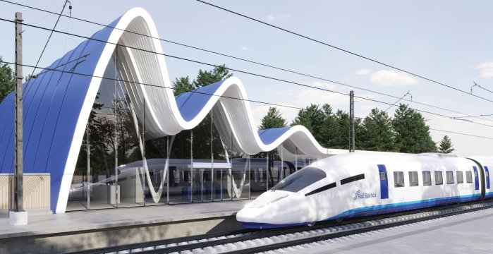 Parengta projekto „Rail Baltica“ geležinkelio linijos Kaunas-Vilnius ir infrastruktūros statybos...