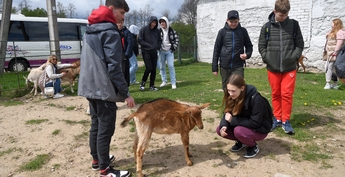 Svečiai iš Gižycko suspažino su lietuviško kaimo gyvenimu ir verslais