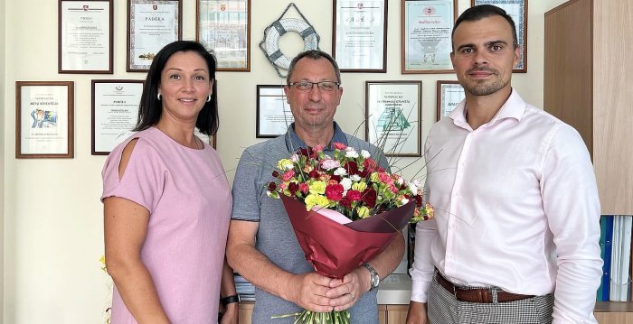 Padėkojo ilgamečiam Lentvario „Versmės“ direktoriui