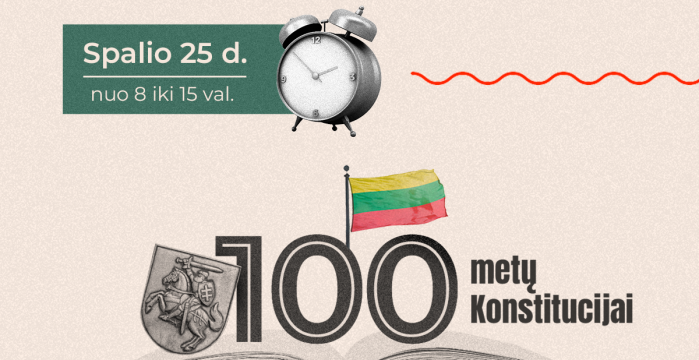 Kviečiame dalyvauti Konstitucijos egzamine!