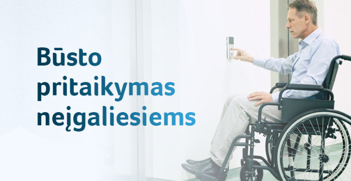 Priimami prašymai dėl būsto pritaikymo neįgaliesiems