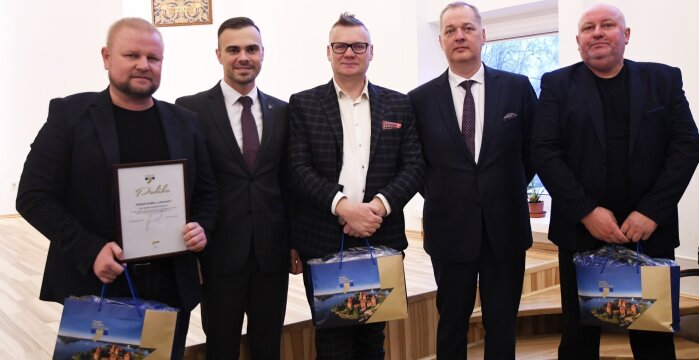 Įvertintas futbolo klubo „Lentvaris“ proveržis