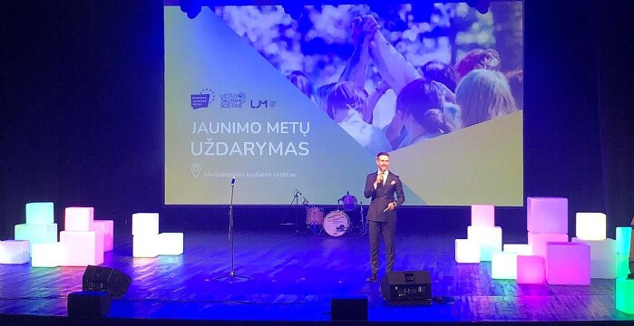Lietuvos jaunimo metų uždarymo renginiuose Marijampolėje – ir rajono jaunimo atstovai