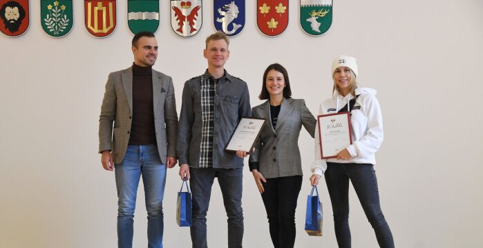 Lenktynininkus apdovanojo už pasiekimus ir Trakų vardo garsinimą 