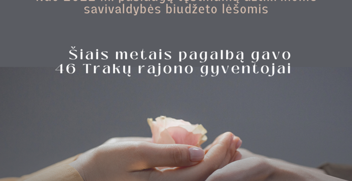 Integralios pagalbos paslaugos. Nuo 2022 metų paslaugų tęstinumą užtikrinome savivaldybės...