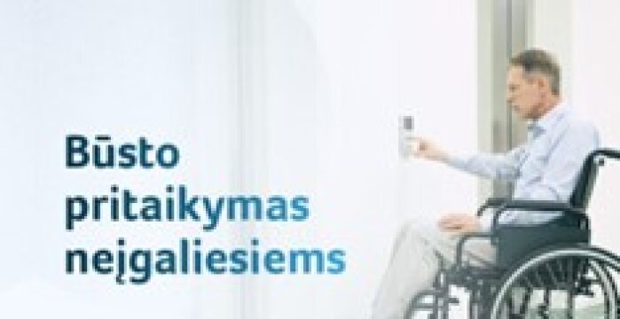 Priimami prašymai dėl būsto pritaikymo neįgaliesiems