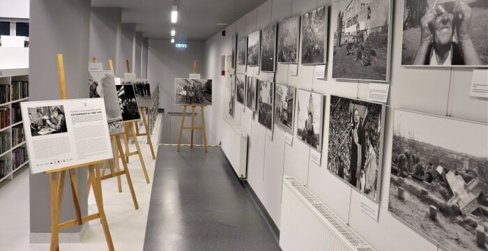 Lentvario bibliotekoje – fotografo P. Lileikio paroda „Fotoamnestija“ 
