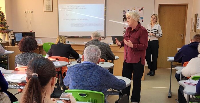 Rajono pedagogai aktyviai ruošiasi diegti atnaujintą ugdymo turinį