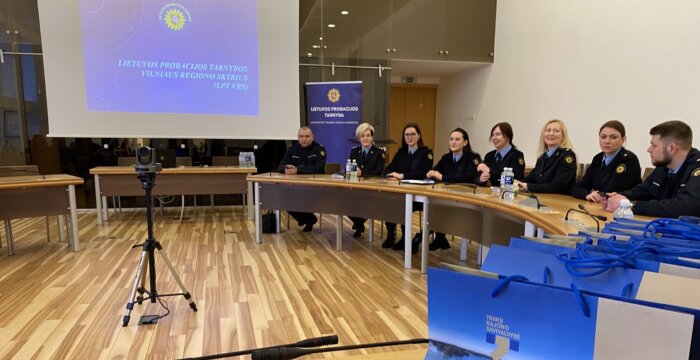Lietuvos probacijos tarnybos Vilniaus regiono skyrius pristatė savo veiklą