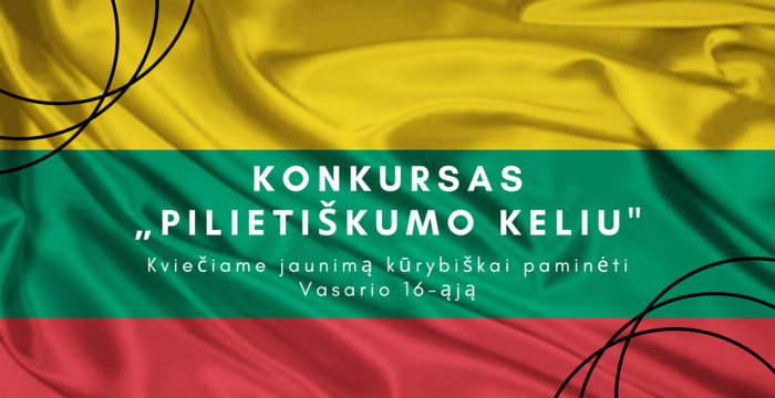 Skelbiamas konkursas „Pilietiškumo keliu“