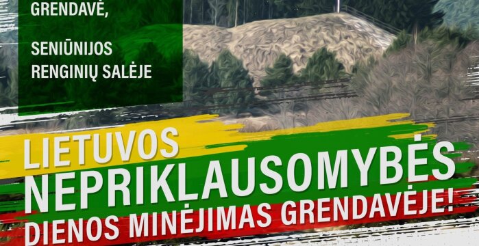 Grendavėje – Kovo 11-ajai skirtas renginys 