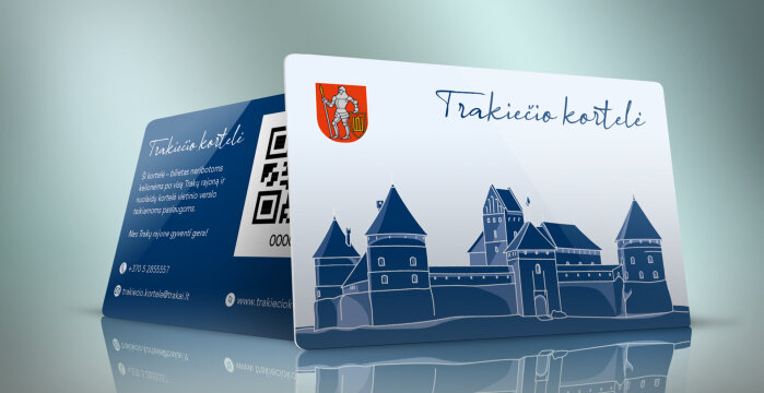 „Trakiečio kortele“ jau gali naudotis ir vaikai