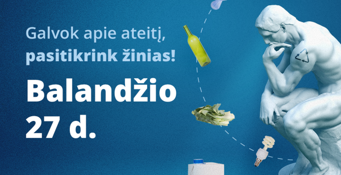 „Atliekų kultūros“ egzamine laukiamas rekordinis skaičius dalyvių