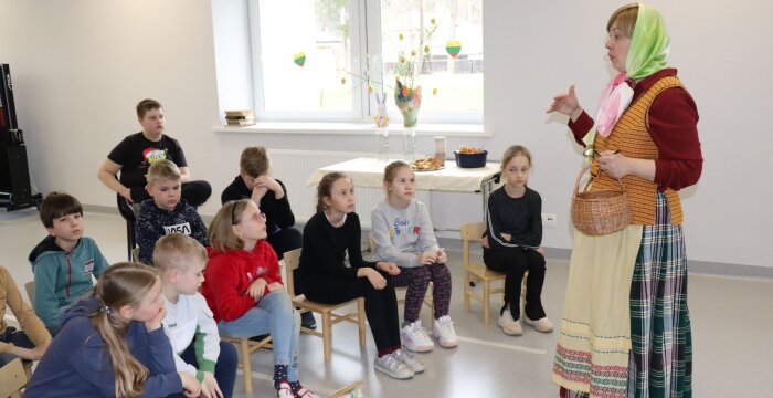 Atvelykio šventė Lentvario biliotekoje 