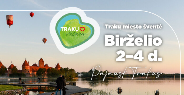 Į Trakų miesto šventę „Trakų vasara 2023. Pajausk Trakus!“  keliaukime viešuoju transportu!