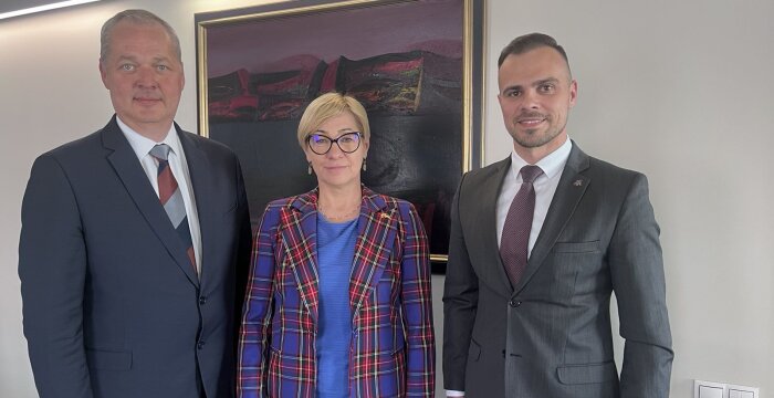 Savivaldybės vadovai susitiko su švietimo, mokslo ir sporto ministre Jurgita Šiugždiniene