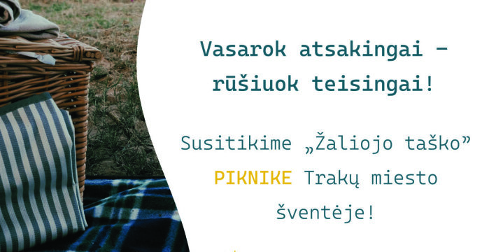 Trakų miesto šventėje kvies ir žinių bei patirčių palapinė „Misija: švari vasara ‘23“ 