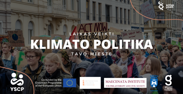 Jaunuoliai kviečiami diskutuoti apie klimato kaitą