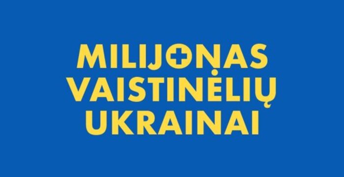 Kviečiame dalyvauti pilietinėje akcijoje „Milijonas vaistinėlių Ukrainai“