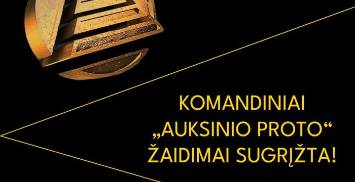 Rugsėjį startuoja „Auksinis protas“