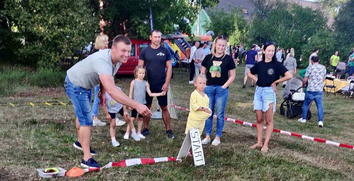 Tiltų kaimo bendruomenės projektas „Sportas visiems“ subūrė ne tik kaimo žmones