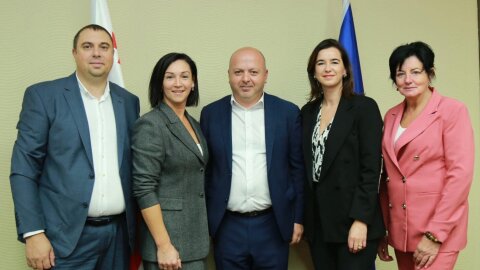 Trakų rajono savivaldybės delegacija lankėsi Mcchetoje