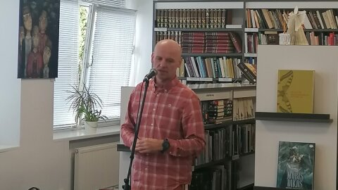 Nuoširdūs pokalbiai su Juozu Gaižausku Onuškio ir Aukštadvario bibliotekose
