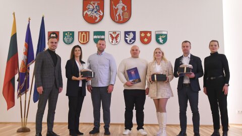 Įteiktos padėkos verslininkams