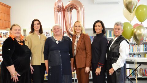 Bijūnų biblioteka paminėjo savo veiklos 70-metį