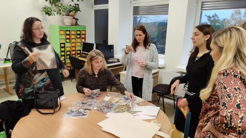Trakų viešoji biblioteka sulaukė svečių iš Liublianos miesto bibliotekos
