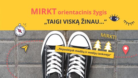 Lietuvos bibliotekose – orientacinis žygis „Taigi viską žinau...“