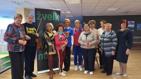 Rūdiškių bibliotekoje vyko paskaita „Žvelk giliau: skirk laiko psichikos sveikatai“ su Gediminu...