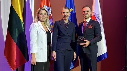 Trakų rajono savivaldybės veikla įvertinta apdovanojimu