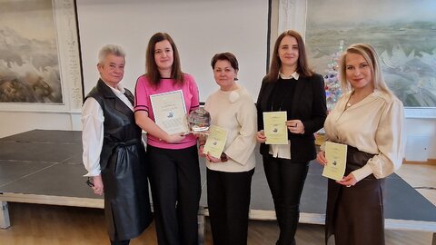 Trakų bibliotekininkėms įteiktos padėkos už pasiekimus profesinėje veikloje